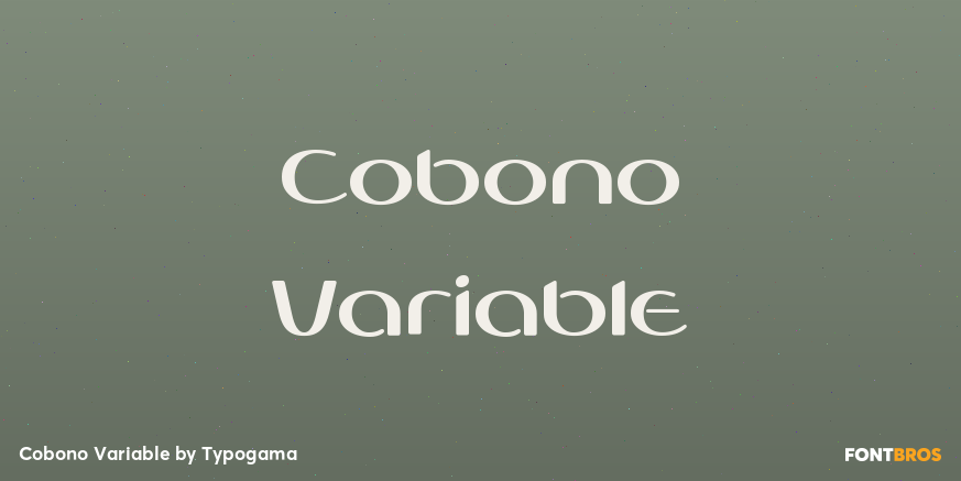 Cobono Variable Poster