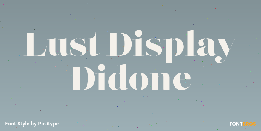 Lust Display Didone Poster