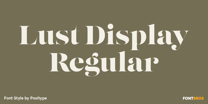 Lust Display Regular Poster