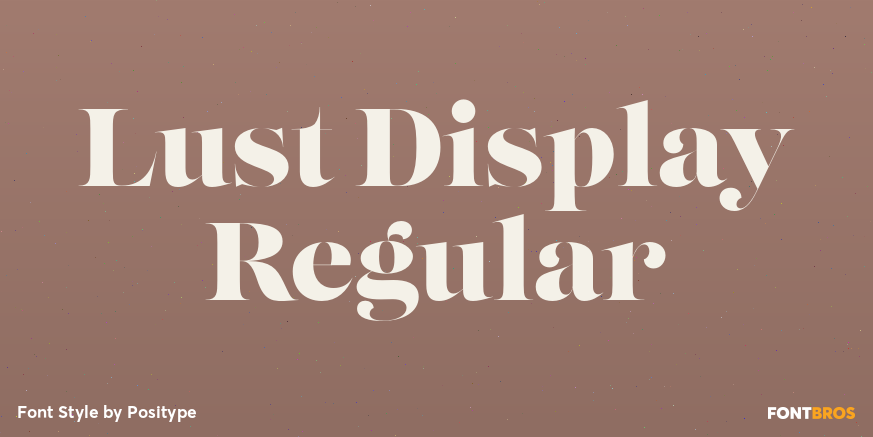 Lust Display Regular Poster