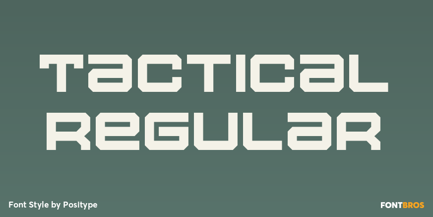 Tactical Regular Poster