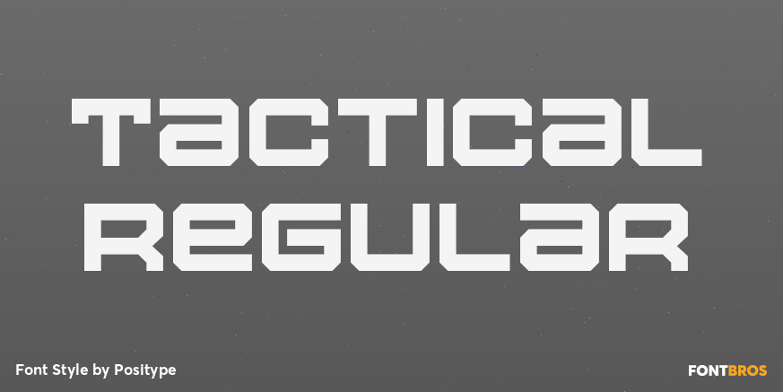 Tactical Regular Poster