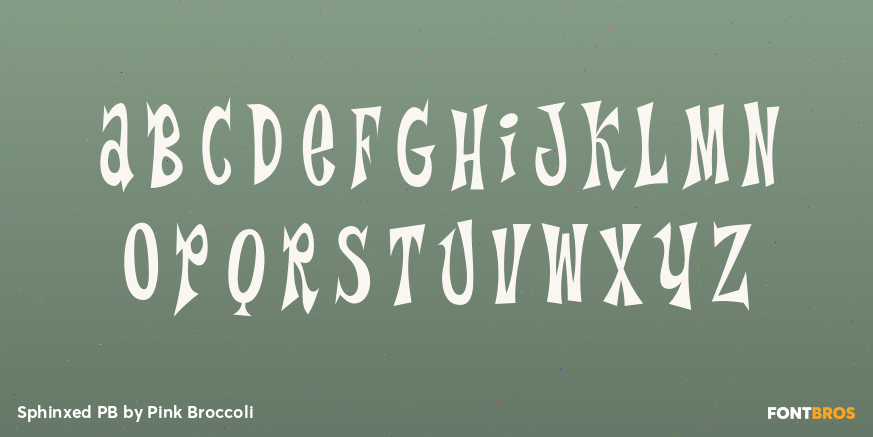 Sphinxed PB Font Poster #1