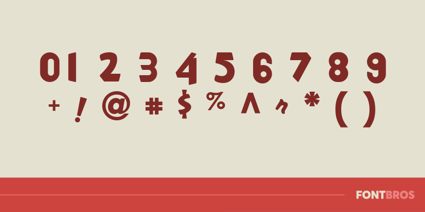 American Cheese Font Poster #4