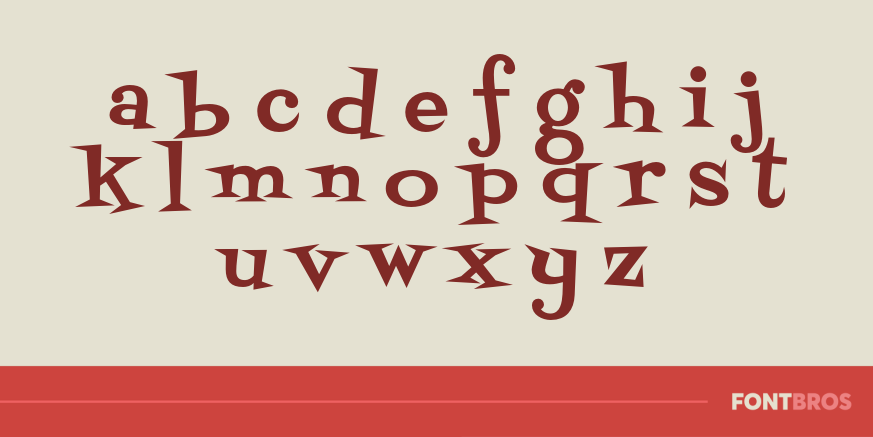 Fontdinerdotcom Swanky Font Poster #3