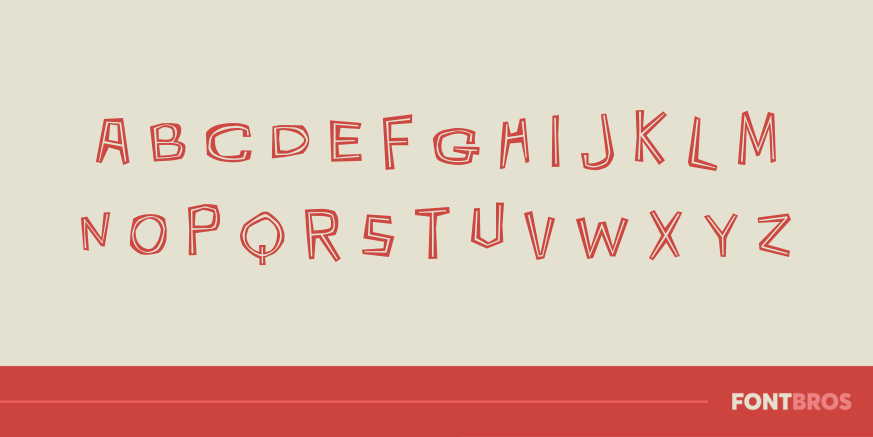 Volcano King Font Poster #3