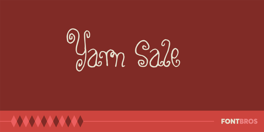 Yarn Sale Poster
