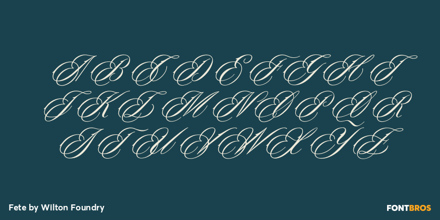 Fete Font Poster #1