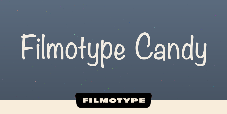 Filmotype Candy Poster