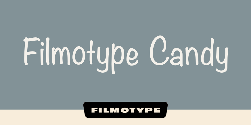 Filmotype Candy Poster