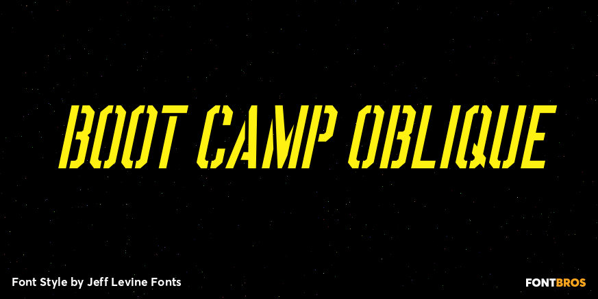 Boot Camp Oblique Poster