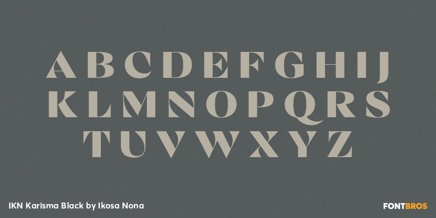 IKN Karisma Black Font Poster #2