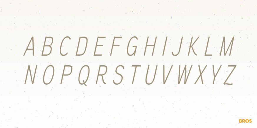 Aaux Next Compressed Light Italic Font Poster #1