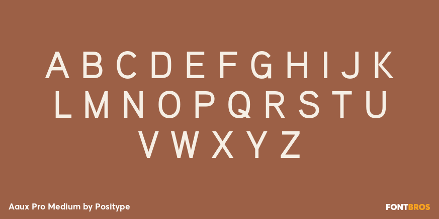 Aaux Pro Medium Font Poster #2