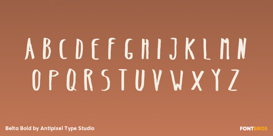 Belta Bold Font Poster #3