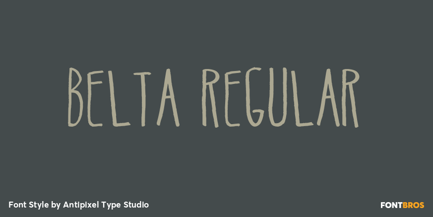 Belta Regular Font Poster #1
