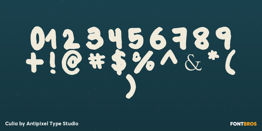 Culia Font Poster #1