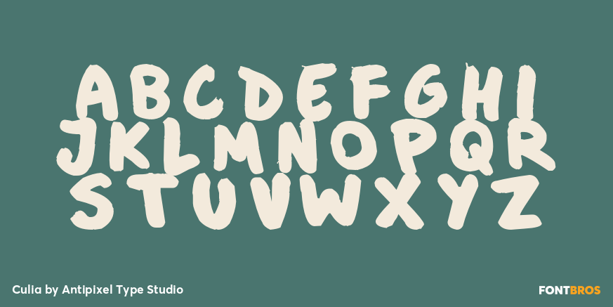 Culia Font Poster #1