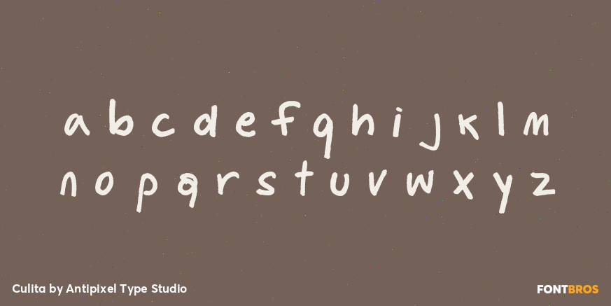Culita Font Poster #3