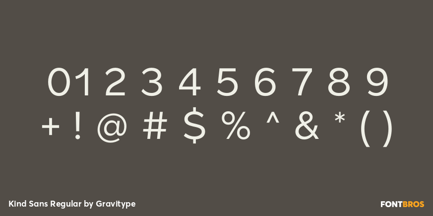 Kind Sans Regular Font Poster #4