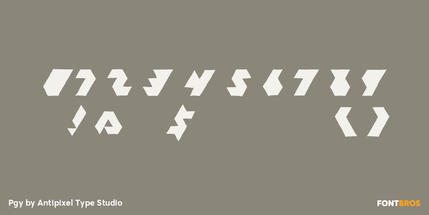 Pgy Font Poster #4