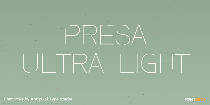 Presa Ultra Light Poster