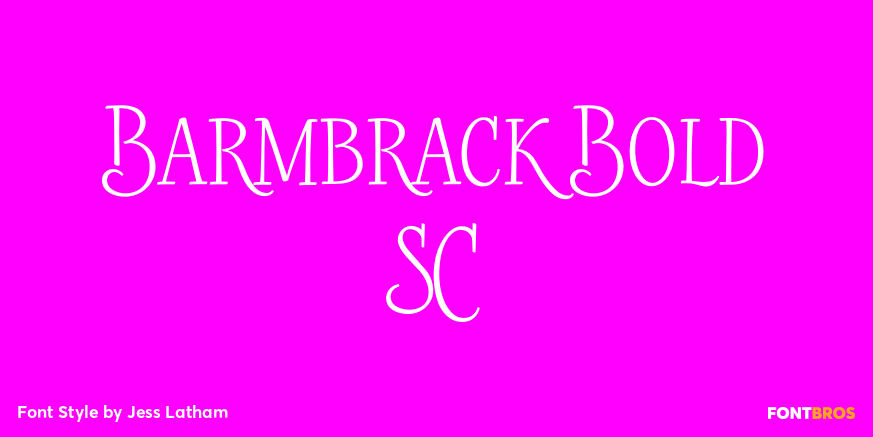 Barmbrack Bold SC Font Poster #1