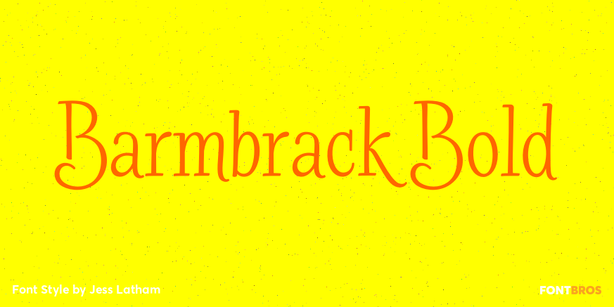 Barmbrack Bold Poster