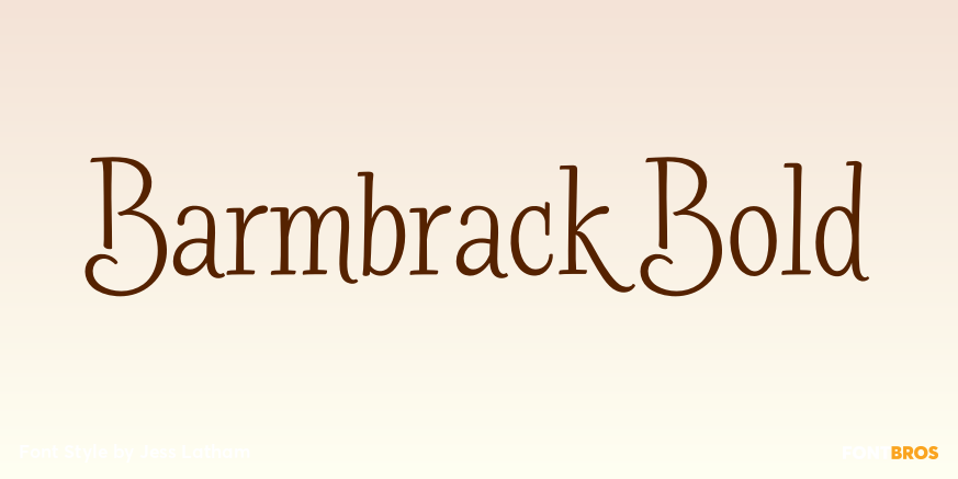Barmbrack Bold Poster