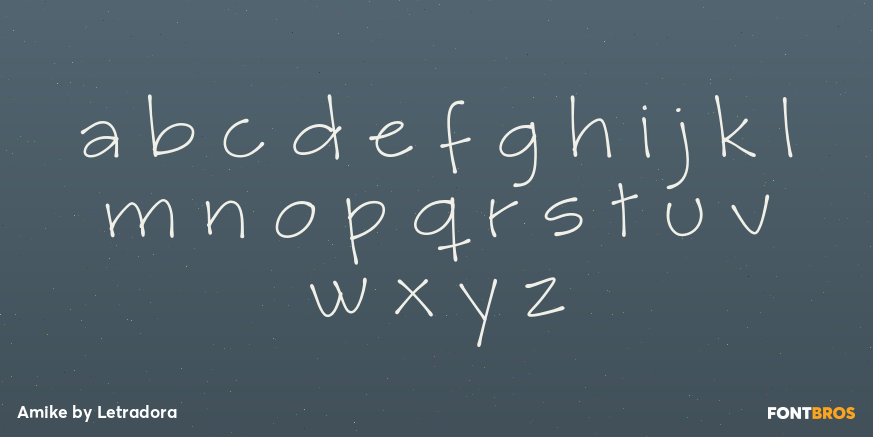 Amike Font Poster #3