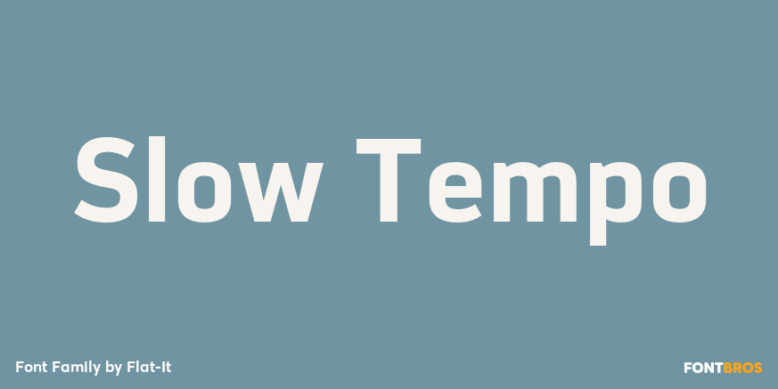 Slow Tempo Poster