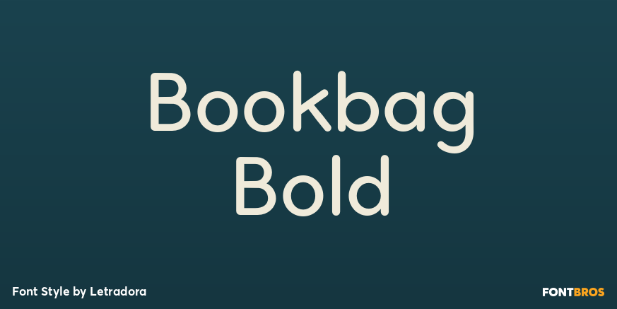 Bookbag Bold Poster