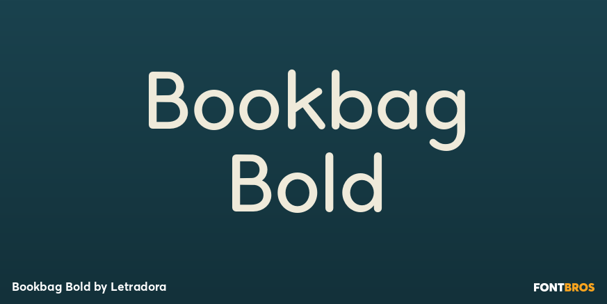 Bookbag Bold Poster