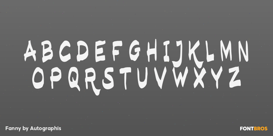 Fanny Font Poster #2