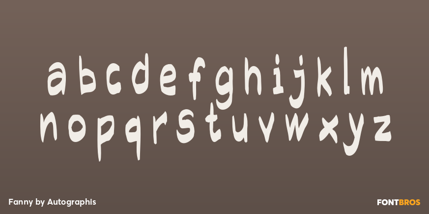 Fanny Font Poster #3