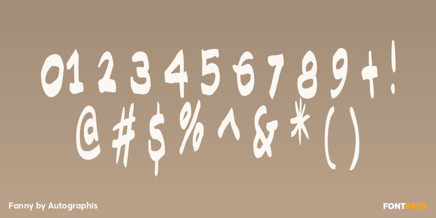 Fanny Font Poster #4