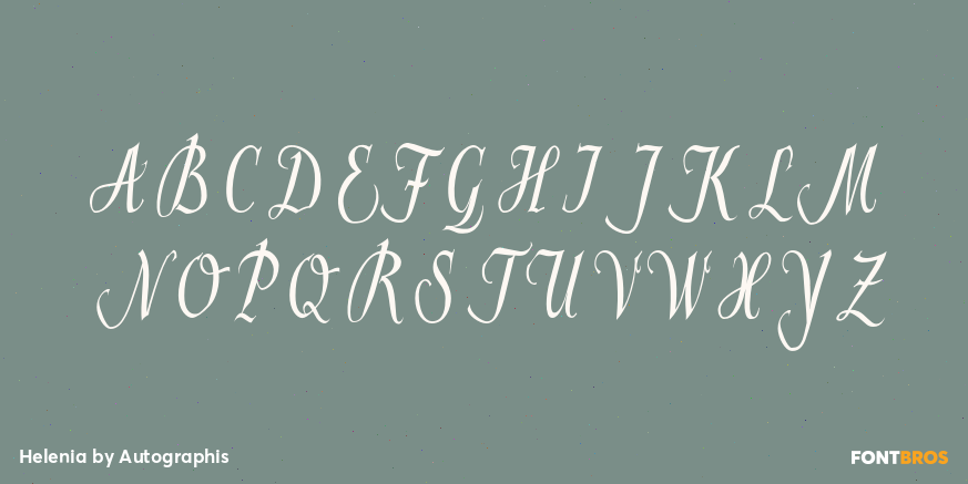Helenia Font Poster #2