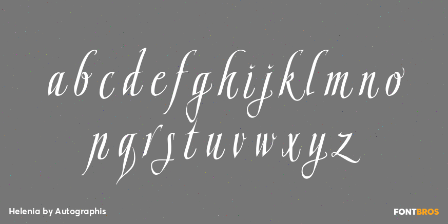 Helenia Font Poster #3