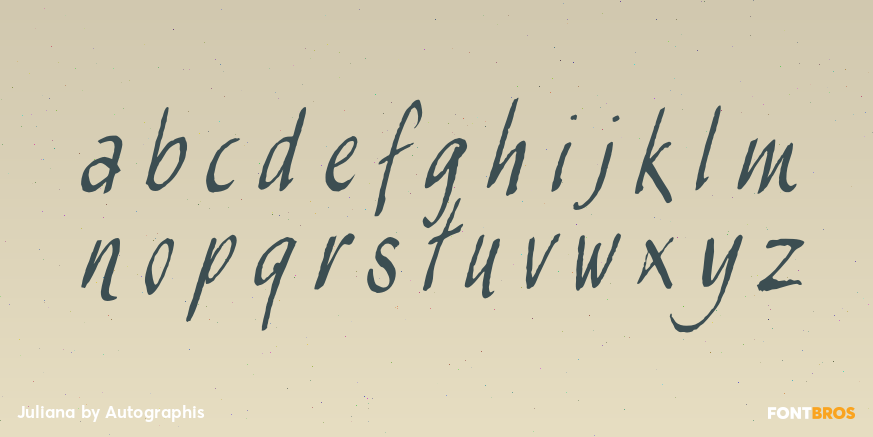 Juliana Font Poster #3