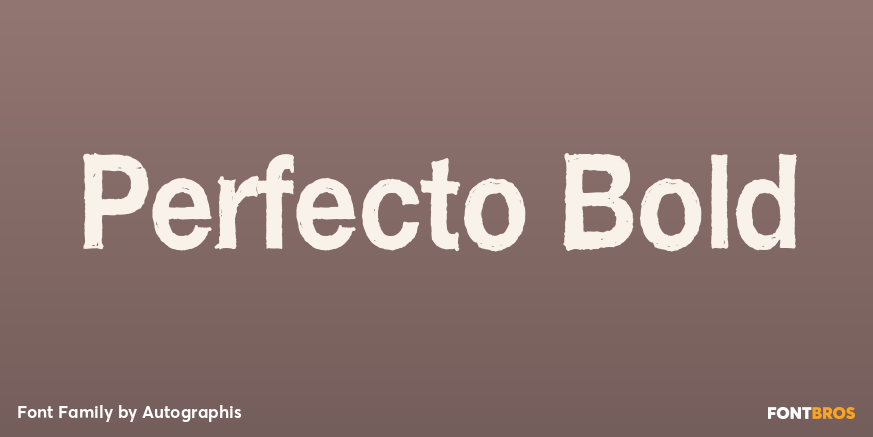 Perfecto Bold Poster