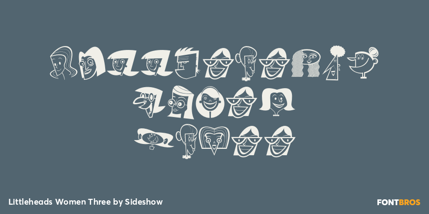 Littleheads Women Three Poster