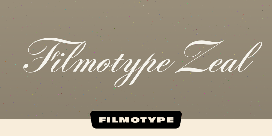 Filmotype Zeal Font Family