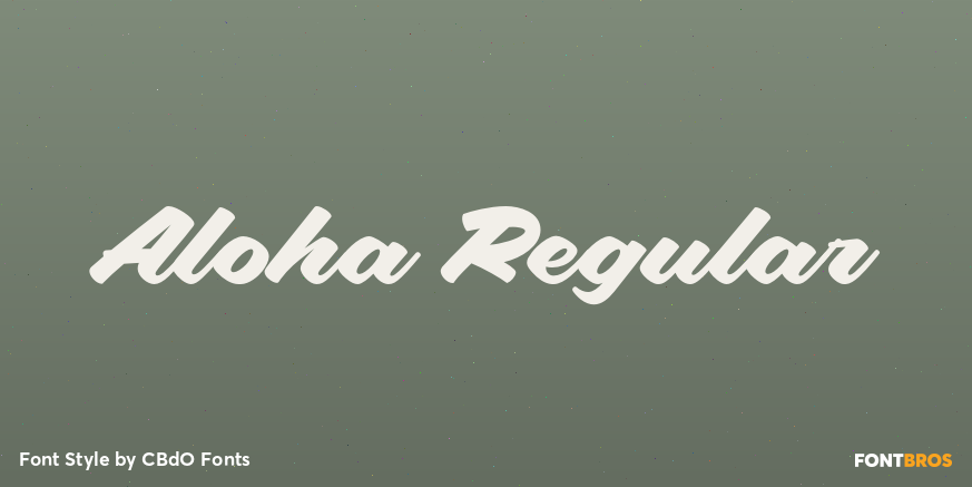Aloha Regular Poster