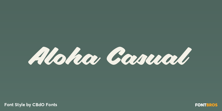 Aloha Casual Poster