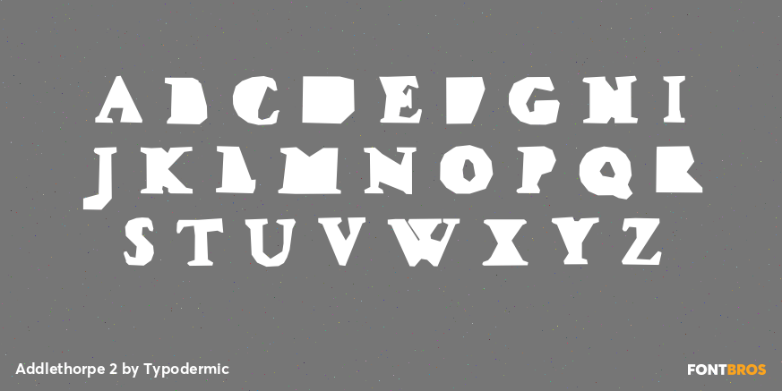 Addlethorpe 2 Font Poster #2