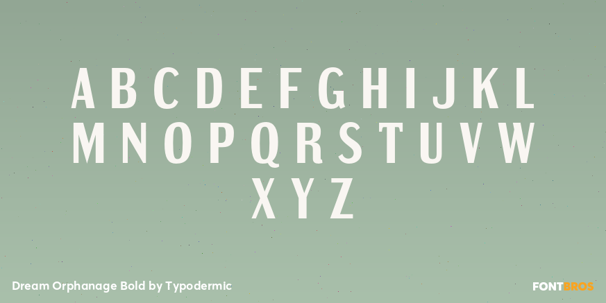 Dream Orphanage Bold Font Poster #2