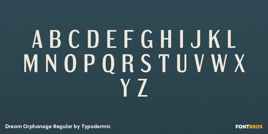 Dream Orphanage Regular Font Poster #2