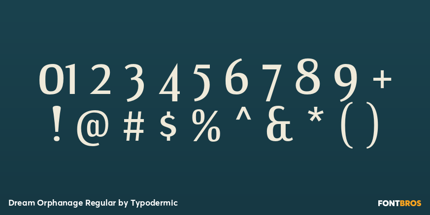 Dream Orphanage Regular Font Poster #4