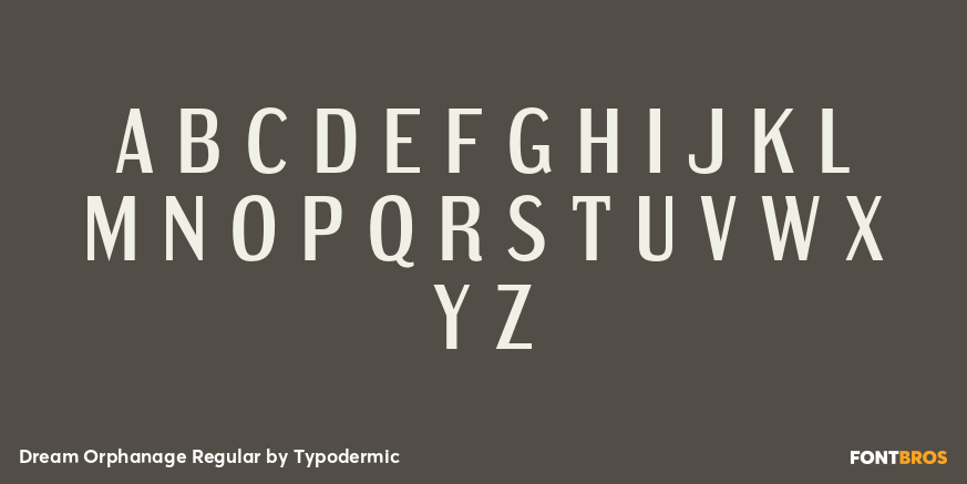 Dream Orphanage Regular Font Poster #1