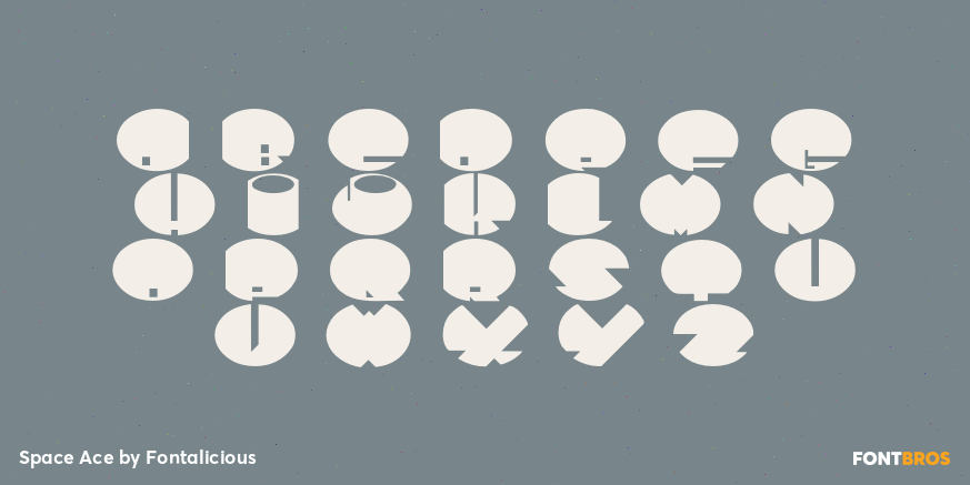 Space Ace Font Poster #1